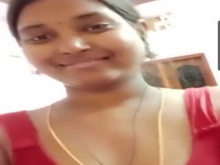 Madurai Tamil captivating Aunty in Chimmies with Hard Nipples