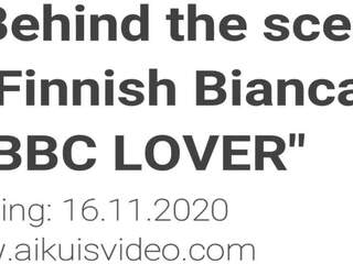 Behind the Scenes Finnish Bianca is a BBC Lover: HD dirty film fe
