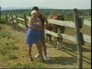 Grandma Helga Hostess Depraved Farm, Free adult clip f4