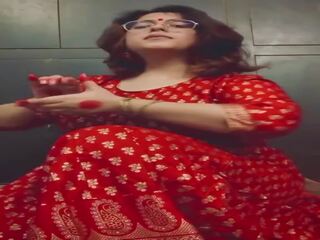 Vasundhara dhar exceptional bengali mô hình instagram video: bẩn kẹp a4
