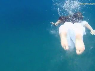 First Underwater inviting Video, Free Swimmer HD dirty video 12