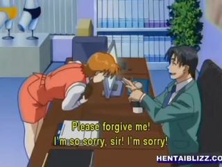 Lingeries office anime lover fingering wetpussy